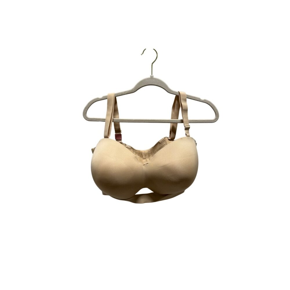 Cacique Nude Lightly Lined Multiway Strapless Bra Women Size 42G